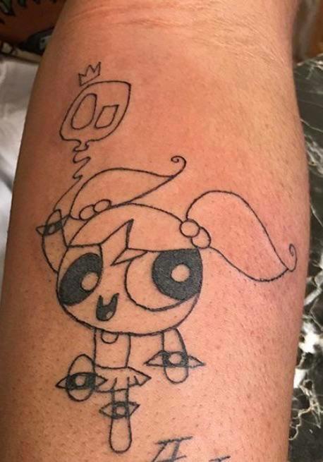 Girl I went to high school with designed her own tattoo. (Part cropped out  is her instagram username) | Scrolller