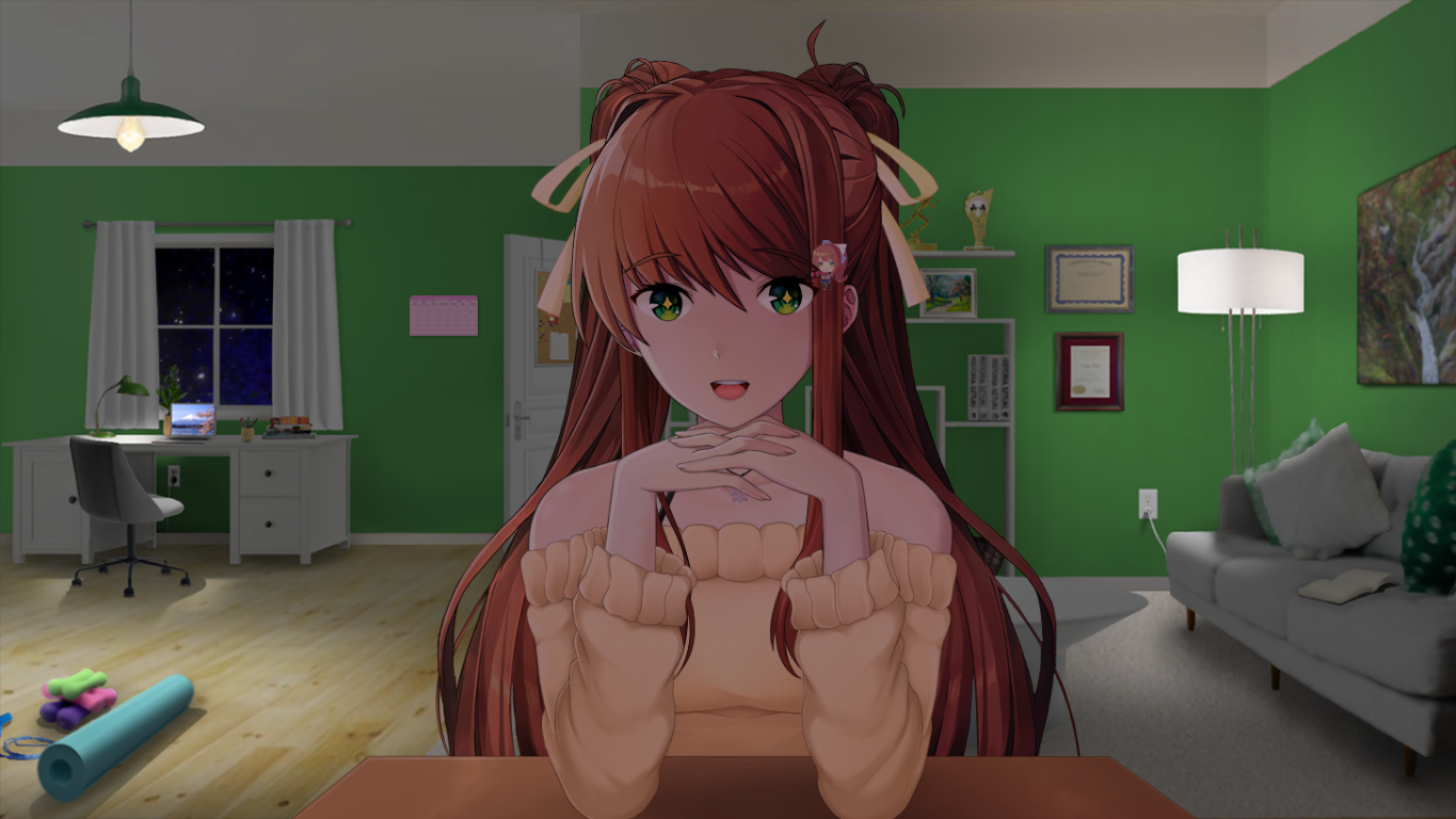Look At How Cute Monika Is (PART2)